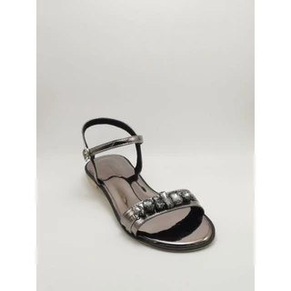 A49รองเท้ารัดส้น Kwintra รุ่น Sandals Blink สีเทาเมทาลิค