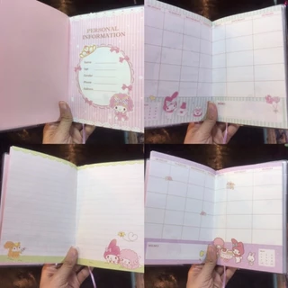สมุดแพลนเนอร์ แพลนเนอร์ Sanrio แบบไม่ระบุปี