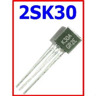 2SK30  k30  Datasheet – N-ch, Vgds=-50V, FET Transistor – Toshiba