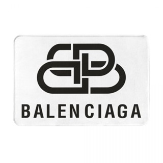 Balenciaga (5) พรมเช็ดเท้า ผ้าสักหลาด กันลื่น ดูดซับน้ํา แห้งเร็ว สําหรับห้องน้ํา 16x24 นิ้ว พร้อมส่ง