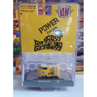 M2 machines รถเหล็ก1/64 1960 VW Delivery Van