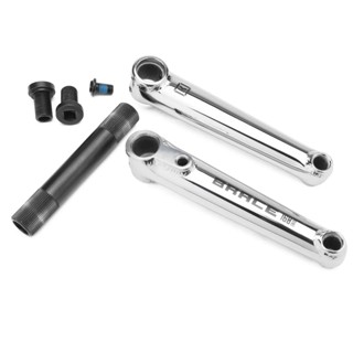 ชุดขาจานจักรยาน BMX Kink Brace Cranks Chrome165mm