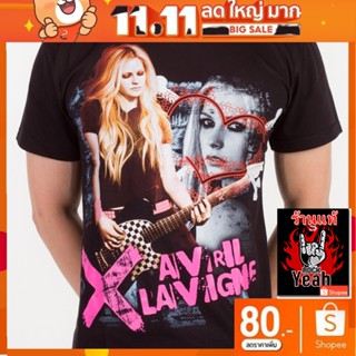 เสื้อวง Avril Lavigne เสื้อยืด แอวริล ลาวีน เสื้อร็อค เสื้อทัวร์ เสื้อวินเทจ RCM932