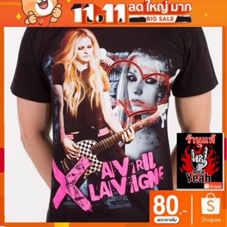 เสื้อวง Avril Lavigne เสื้อยืด แอวริล ลาวีน เสื้อร็อค เสื้อทัวร์ เสื้อวินเทจ RCM932