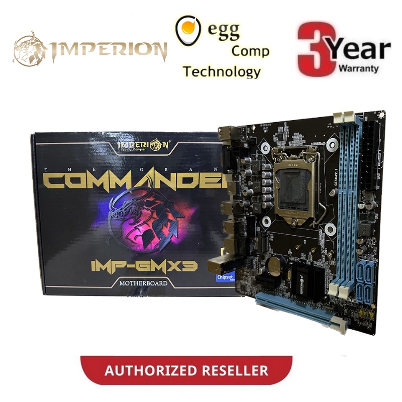 IMPERION H81 GMX3 LGA1155 MOTHERBOARD H81M