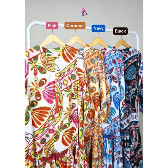 ฮีญาบลินลิเวีย || ชุดเดรส Xarena Midi || || ฮีญาบลินลิเวีย