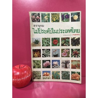 สารานุกรมไม้ประดับในประเทศไทย หนังสือมือสอง ไม้ดอก ไม้ประดับ ต้นไม้ แคคตัส ศรนารายณ์ โกสน บอนสี คล้า ไม้ดัด