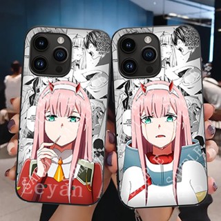 เคสโทรศัพท์มือถือ ลาย DARLING In The FRANXX Zero Two 3D สําหรับ iPhone 11 12 13 14 13Pro 14Pro 13Pro Max 14Pro Max