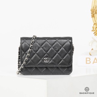 CHANEL WOC MINI BLACK CAVIAR SHW