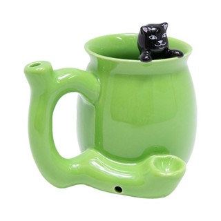 SLUM LTD - RIPNDIP F22 Jermal Wake / Bake Mug Green