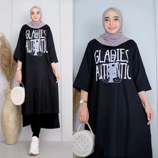 Gladies MIDI DRESS M L XL XXL Get Womens GAMIS (ไม่รวม HIJAB) เสื้อยืดผ้าฝ้าย ลาย The Latest GAMIS For Adult Women COMBED 24s JUMBO GAMIS Contemporary MIDI DRESS KAOS WANITA GAMIS BLACK POLOS MIDI DRESS IMPORT MUSLIM ชุดเดรส สไตล์เกาหลี สําหรับผู้หญิง