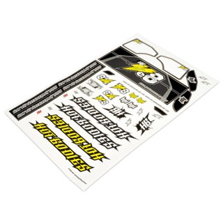 HPI 67582 HB VE8 BODY/WING DECAL (STICKER)