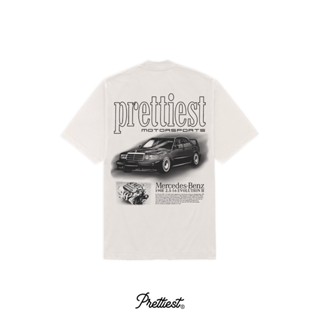 bh Prettiest® BENZ 190E TEE (IVORY) BMW E30 F40959  BLACK WHITE SHIRT FRANK OCEAN