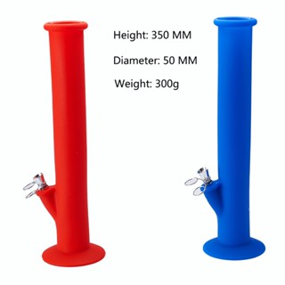 Foldable silicone bong 35 cm