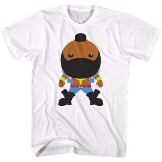 Bubble Character Mr. T Shirt เสื้อยืดแขนสั้น เสื้อยืดสไตล์เกาหลี เสื้อคู่ เสื้อยืดแขนสั้น