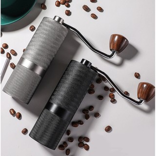 LZA เครื่องบดกาแฟมือหมุน รุ่น MD-14 - Coffee Grinder หัวบดสแตนเลส420 ทนทานใช้งานได้นาน พกพาสะดวก รับประกันคุณภาพ1ปี .