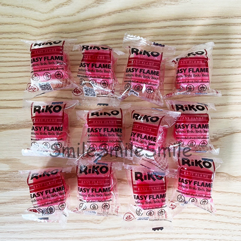 (แบ่งขาย 6,12, 20 ก้อน) แอลกอฮอล์ก้อน ตรา ริโกะ (RIKO) ไม่เป็นอันตรายต่อสุขภาพ แอลกอฮอล์จุดไฟ