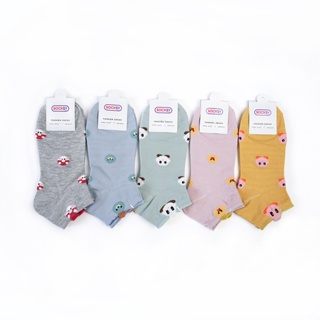 Socksy ถุงเท้า รุ่น YA-0092 คละสี (แพ็คสุดคุ้ม 10 คู่)