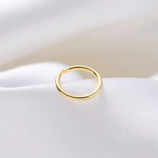 St.kunkka แหวนทองคําแท้ 18K สีไม่จางหาย สําหรับทําเครื่องประดับ DIY 20 ชิ้น