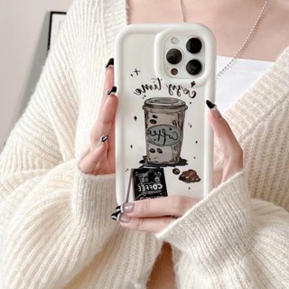 ✨ส่งเชือกเส้นเล็ก✨เคสไอโฟน 14 Pro Max 13 12 11 เคส for iPhone 14พลัส ภาพประกอบ เรียบง่าย พกง่ายๆ การป้องกันการตก Case