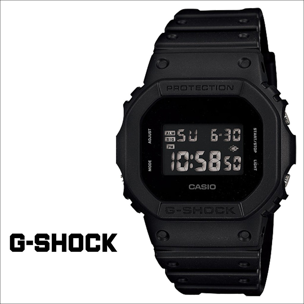 DW-5600BB-1 Dark Knight Full Blackout นาฬิกาดิจิตอลเรซิ่น DW5600 DW5600BB นาฬิกาสปอร์ตนาฬิกาอุปกรณ์เ