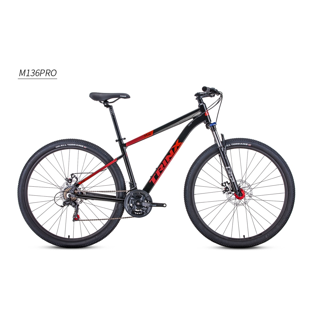 จักรยานเสือภูเขา TRINX M136P 29ER ,21สปีด ชิมาโน่ เฟรมอลู แกนปลดเร็ว  2021