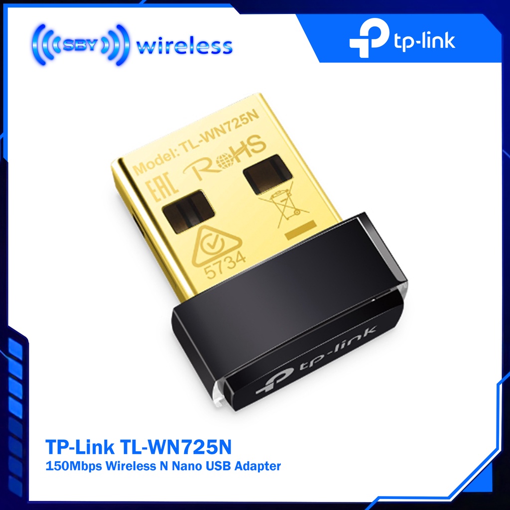TP-LINK TL-WN725N 150Mbps Wireless N Nano USB Adapter TPLINK TLWN725N