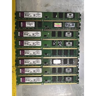 ram pc 2gb ddr3 bus 1333 16 chip kingston ใช้งานปกติ