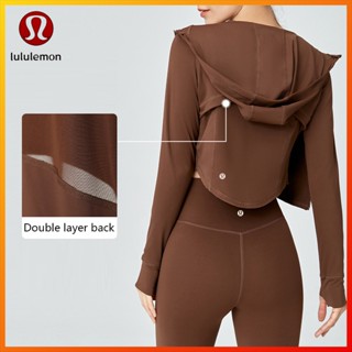 Lululemon  เสื้อโค้ท เสื้อกีฬา เสื้อฮู้ดดี้ มีซิป DSL408