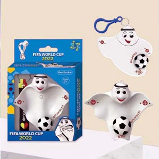 Qatar FIFA World Cup 2022 Mascot Laeeb Keyring Keychain Pendant Bag Xmas Gift