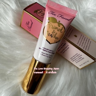 แท้💯% Too Faced Primed &amp; Peachy 20ml. ไพรเมอร์หอมพีช เนื้อดีเนียนช่วยปรับผิวพร้อมแต่งหน้า คสอ.ตินทนนานสวยฉ่ำค่ะ แท้ค่ะ 💖