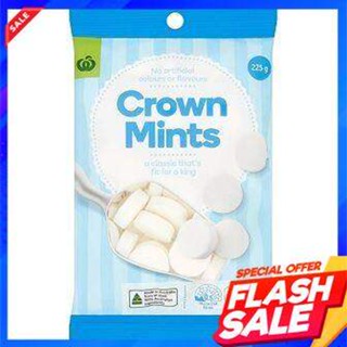 Woolworths Crown Mints 225gMenthes Couronne Woolworths 225g