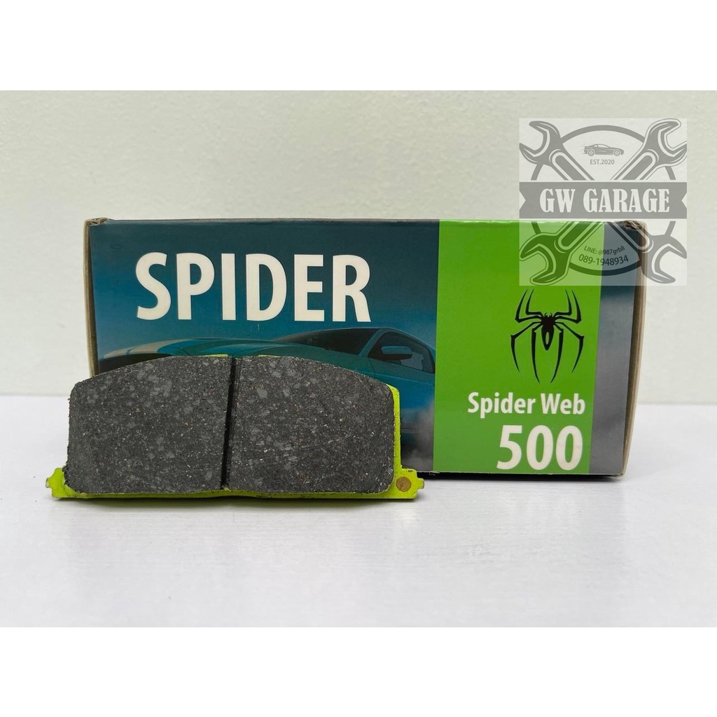 ผ้าเบรค Googai Spider สำหรับรถยนต์ TOYOTA AE, CORONA, SOLUNA, STARLET