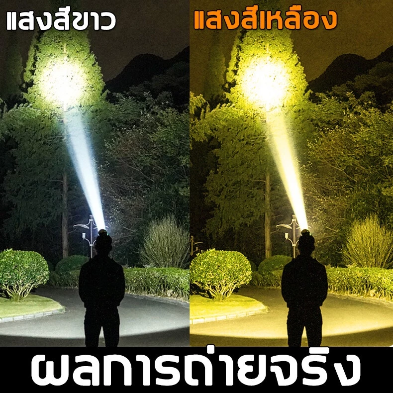 ALDIES ไฟฉายคาดหัว LED แรงสูง thumbnail 9