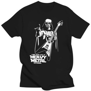 เสื้อยืด พิมพ์ลาย S W I Find Your Lack Of Heavy Metal Flying V Guitar สําหรับผู้ชาย