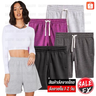 กางเกง SweatShorts กางเกงขาสั้น ผ้าสำลี สำหรับ หญิง/ชาย Unisex (S01-2)