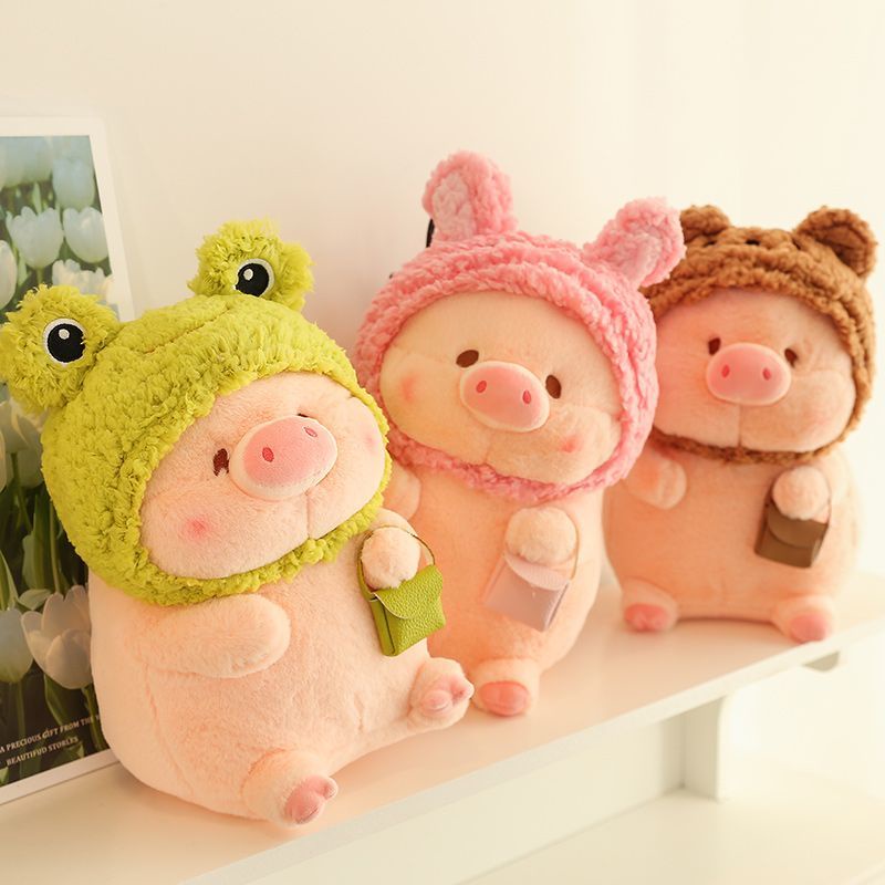 ตุ๊กตากบ และหมูน่ารัก ของเล่นสําหรับเด็ก