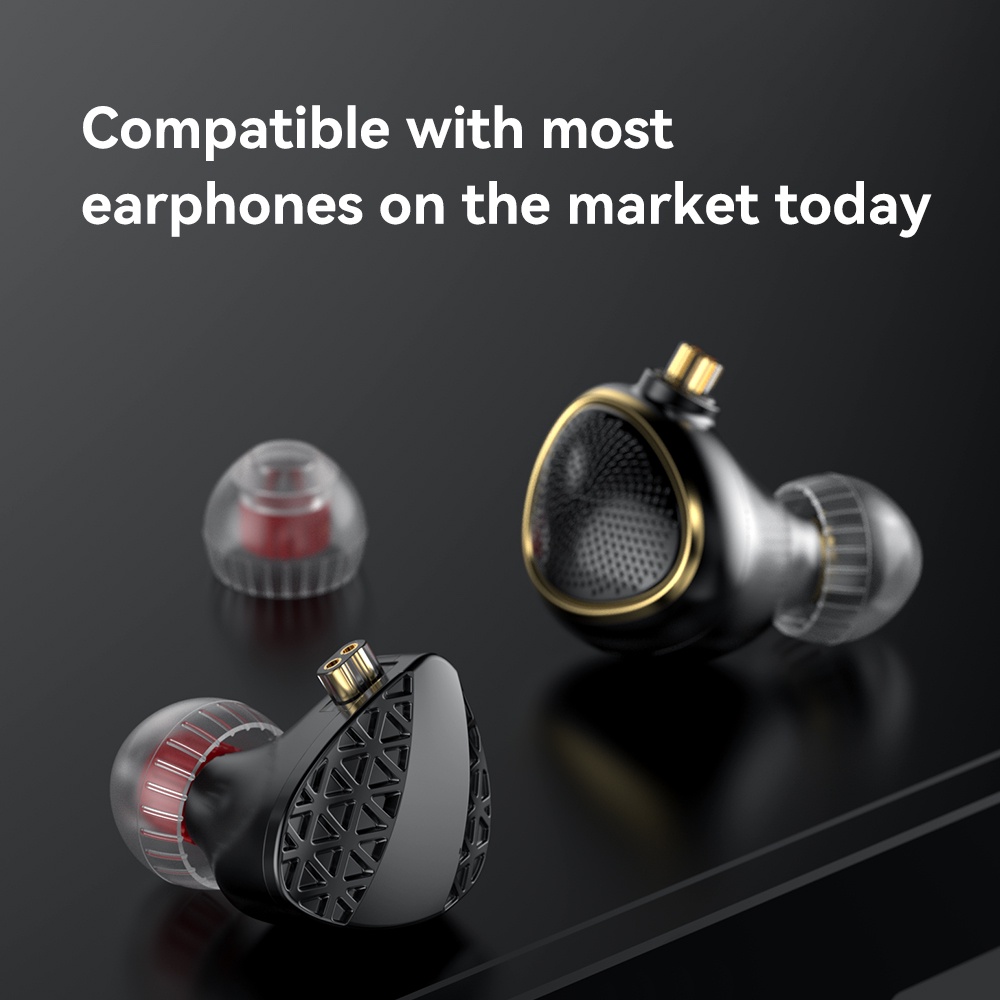 Trn T-ชุดซิลิโคน Eartips 3 คู่หูฟังชุดหูฟังหูฟังสําหรับ TRN KZ QKZ SIMGOT MOONDROP CCA TFZ หูฟัง