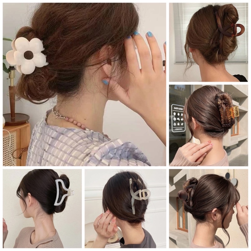 ส่งด่วน🔥กิ๊บติดผมสไตล์เกาหลี มินิมอลใส่ everyday look