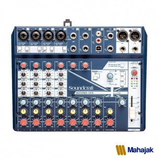 Soundcraft notepad 12fx มิกเซอร์ และ audio interface