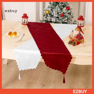 Ezbuy ผ้าปูโต๊ะแฟชั่น แบบนิ่ม สบาย กันการสึกหรอ สําหรับงานแต่งงาน เทศกาลคริสต์มาส