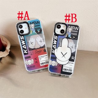 เคสแข็ง สำหรับ ไอโฟน iPhone 14 Pro Max 14 Plus iPhone 13 Pro Max iPhone 12 Pro Max iPhone 11 Pro Max Fashion Cartoon KAWS Hard Case