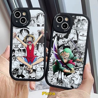 เคสโทรศัพท์มือถือ ลายการ์ตูนอนิเมะ สําหรับ OPPO A77S A57 2022 A15 A95 A55 A54 A12 A16 A96 A76 A16K A5s A74 A16E A3S A94 A1K A9 A5 2020 A31 A15s A7 A53 A92 A33 A36 Reno 5Z 8 7 7Z 5F 5 6 4 เคส One Piece Luffy