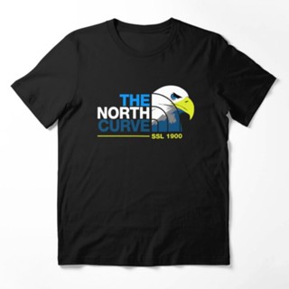 เสื้อยืดคู่รักแขนสั้น THE NORTH ผ้าฝ้ายแท้