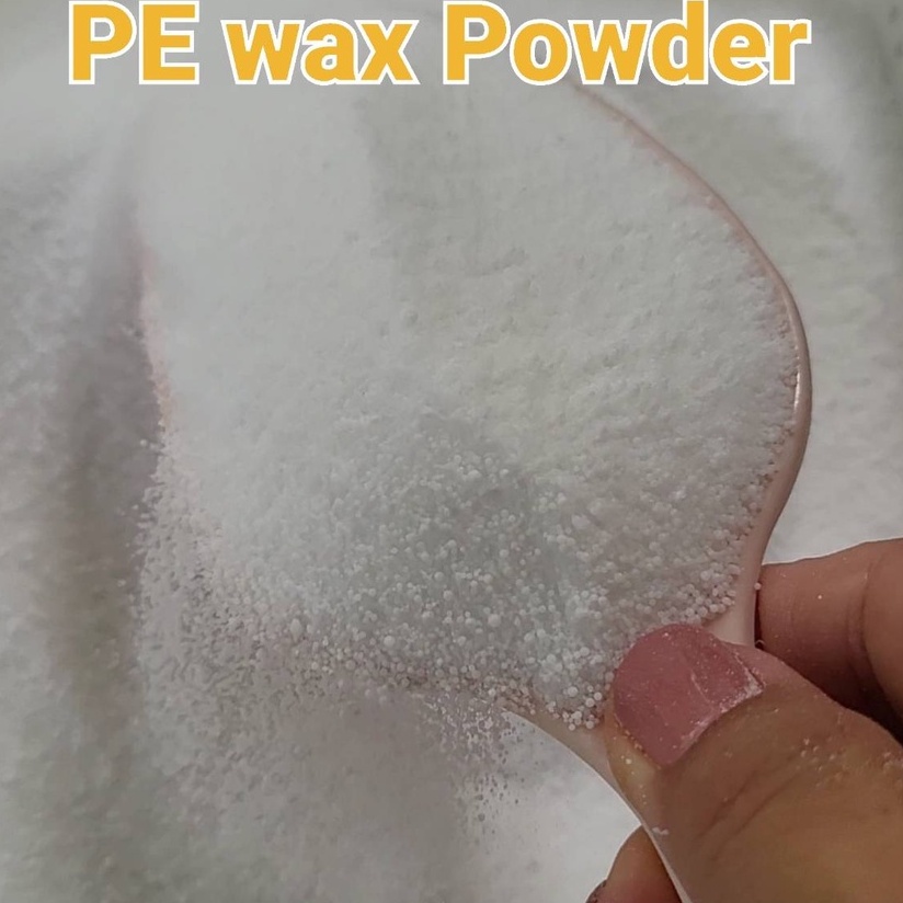 PE WAX POWDER พีอีแว๊กซ์ไข่ปลา สำหรับงานเทียน งานเคลือบ งานถอดแบบ ที่ต้องการความลื่น ความหนืด บรรจุ 1 กิโกลกรัม/ถุง
