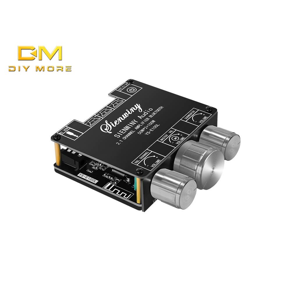 Diymore YS-E100L 2.1 แชนแนล บลูทูธ เครื่องขยายเสียง บอร์ดโมดูล สูงและต่ํา พิชซับวูฟเฟอร์ ควบคุมผ่านแ
