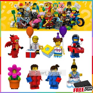 Dragon Man Minifigures บอลลูน Boy Girl Racer Man City Funny Mini Figures กระถางดอกไม้สาวเค้ก Boy Collection