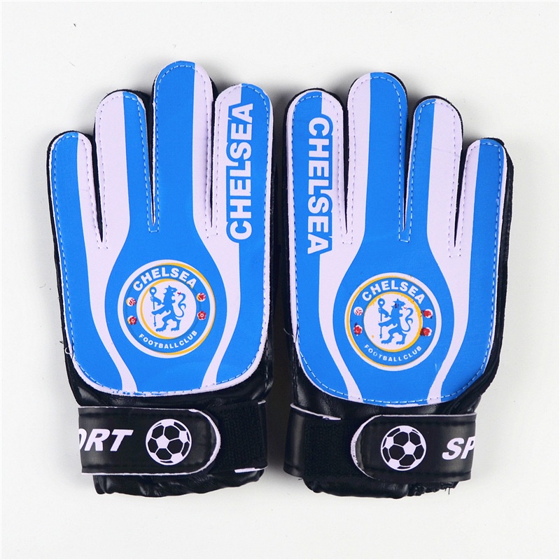 LOCAL Kids Goalkeeper Gloves Football Club Soccer Futsal Sports Equipment Training Glove Kelab Bola Sepak Size Budak #8