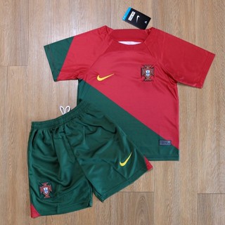 ชุดบอลเด็ก โปรตุเกส Portugal Kit 2022/23 AAA (TTพร้อมส่ง)