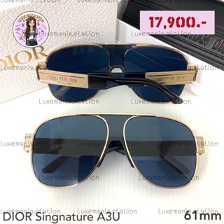 👜: New!! Dior Sunglasses Signature A3U 61 mm.‼️ก่อนกดสั่งรบกวนทักมาเช็คสต๊อคก่อนนะคะ‼️